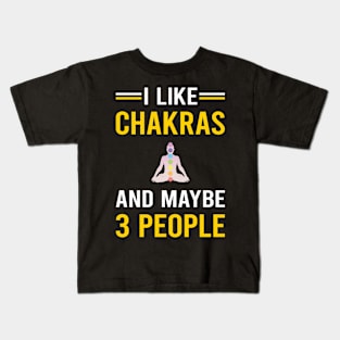 3 People Chakra Chakras Kids T-Shirt